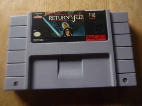 Super Star Wars Return Of The Jedi Snes Super Nintendo