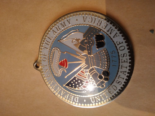  Medalla Esmaltada ,dpto De Armas De E.u.de América, Taiwan