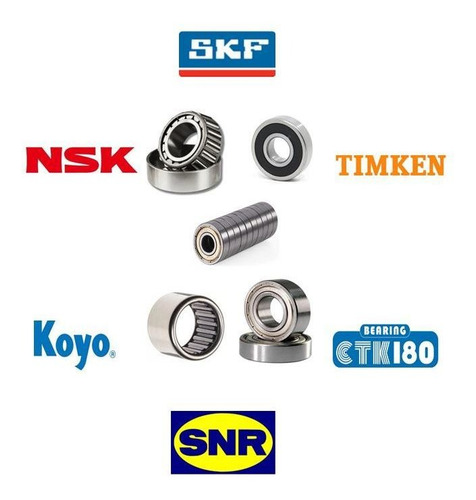 Imagem 1 de 1 de Kit 5 Rolamentos 6800-2rs Hch 10x19x5