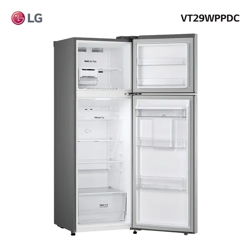 Heladera Lg Inverter 254 Lt Auto Defrost Vt29wppdc Queoferta Plateado