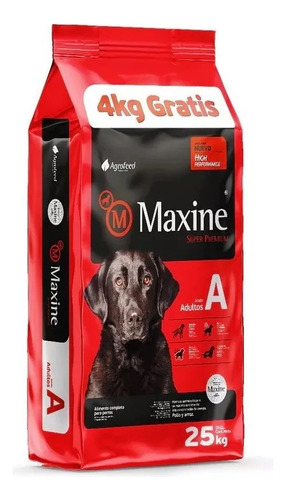 Comida Perro Adulto Maxine Todas Razas Super Premium 25kg 