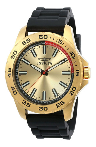 Reloj Invicta 21940 Silicon Negro Hombre