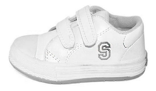 Imagen 3 de 3 de Zapatillas Escolares Para Niños Con Abrojo Talles 22 Al 28