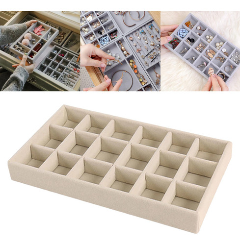 Organizador Otros Beige 18 Rejillas Otros Beige 18 Rejillas