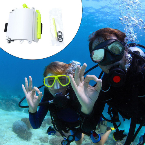 Pizarra Para Escribir En La Muñeca Para Buceo, Tablero Para