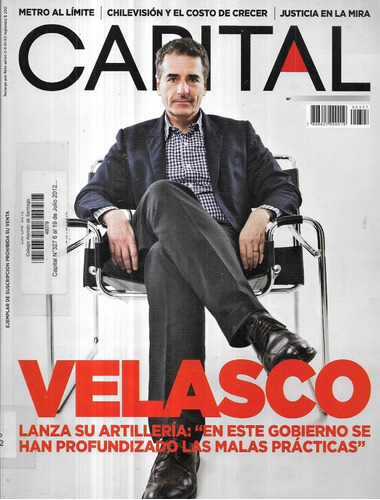 Revista Capital 327 / 19 Julio 2012 / Velasco Artillería
