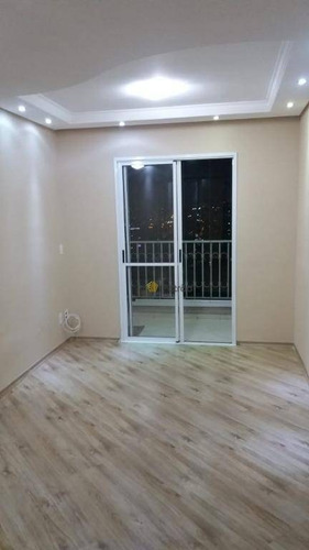 Apartamento Com 3 Dormitórios À Venda, 73 M² Por R$ 468.000 - Vila Helena - Santo André/sp - Ap3144