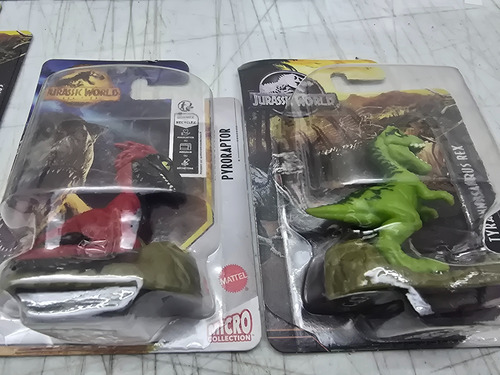 6 Minifiguras Jurassic World Micro Collection Indominus Rex