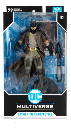 Figura De Acción Mcfarlane Toys Dc Multiverse Dark Detective
