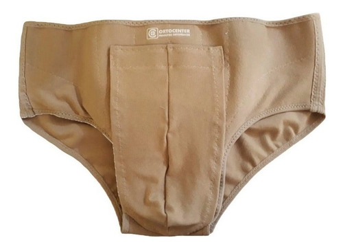 Imagem 1 de 2 de Cueca Para Hérnia Inguinal Dupla