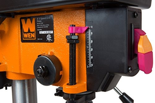 Taladro De Banco 5 Velocidades 8 1/3 Hp Wen 4208