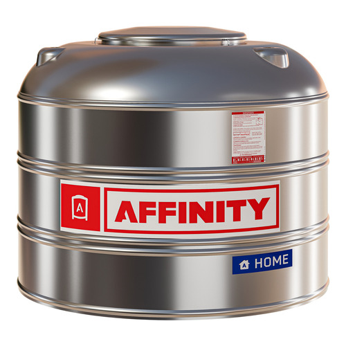 Tanque de agua Affinity Home vertical acero inoxidable 500L de 79 cm x 97 cm