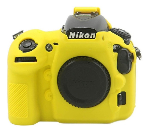 Funda De Silicona Suave Para Cámara Nikon D810 Qsw