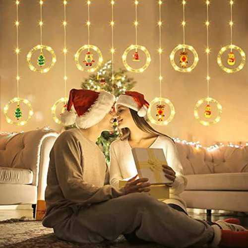 Sanillos Decorativos De Navidad Ucortina Con Forma De Bola D