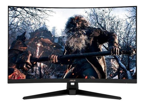 Imagem 1 de 5 de Monitor Gamer Asus Tuf 31,5'' Curvo 1ms 165hz Hdr Freesync