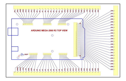 Shield Screw Mega 2560 Compatible Arduino Terminales Clemax2