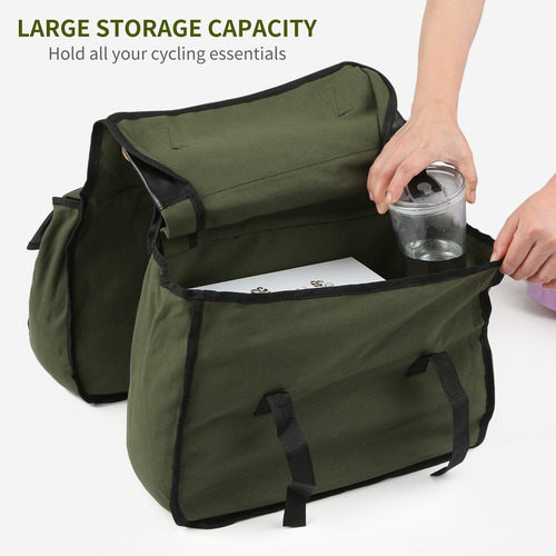 Bolsa Para Asiento Trasero De Bicicleta, Bolsa Para Maletero
