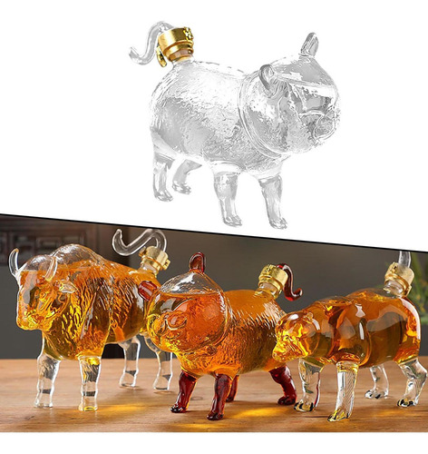 Decantador De Whisky Con Forma De Animal Para Ron Tequila