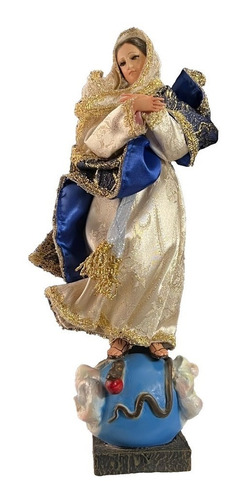 Inmaculada Concepcion De Maria Escultura Para Vestir 33cm
