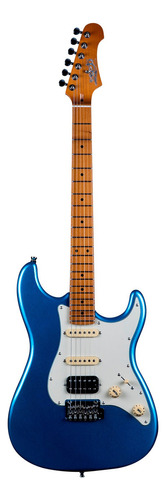 Jet Guitars Js400 Lpb Guitarra Eléctrica 6 Cuerdas Cutaway Color Azul Material Del Diapasón Palo De Rosa Orientación De La Mano Diestro