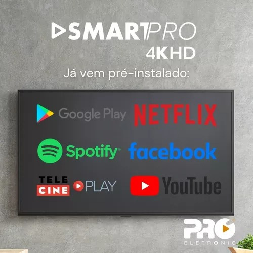 Smart Box Smartpro 4k - Prosb-2000/2gb - Proeletronic