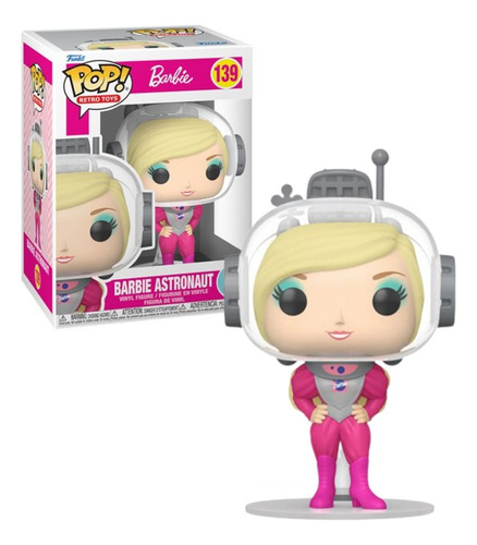 Funko Pop Barbie Astronaut #139 - Barbie 65th Anniversary