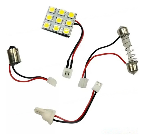 Kit De Conversion De Luz Interior Tablilla De 6 Leds