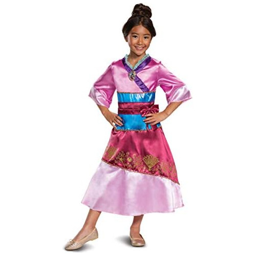 Vestido De Princesa Mulan De Disney Niñas, Atuendo De ...