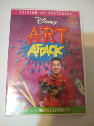Dvd Art Attack Vol 3 Original