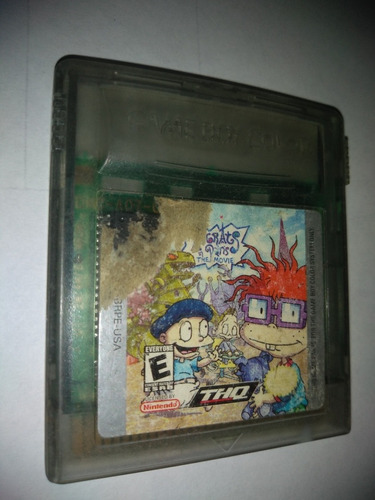 Nintendo Gameboy Color Video Game Rugrats In Paris The Movie