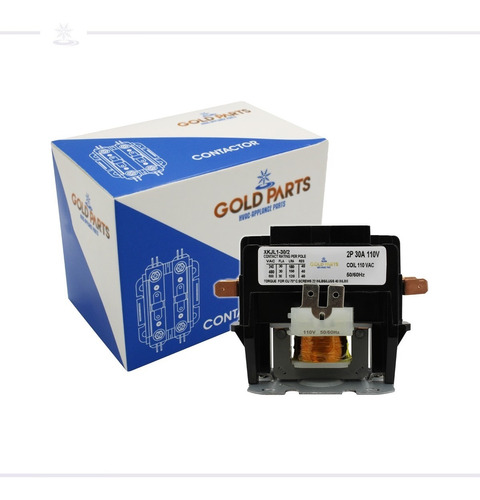 Contactor Gold Parts 2polos 30amperes 110volts 