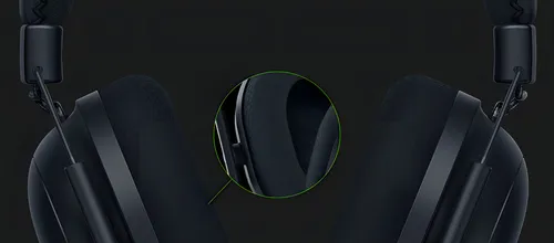 Auriculares inalámbricos para juegos Razer Blackshark V2 Pro con micrófono negro