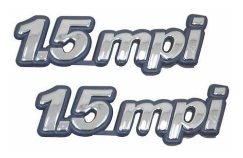 Emblemas 1.5mpi - Strada Working Até 2001 - Modelo Original