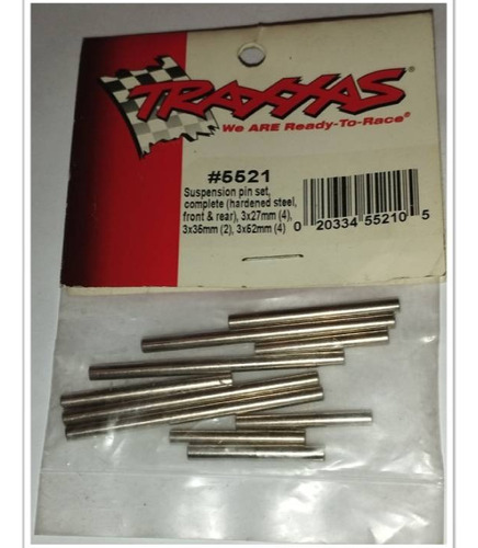 Traxxas 5521, Suspension Pin Set, Complete, Hardened Steel.