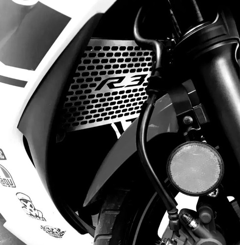 Protector Radiador R3 Yamaha, Lujos R3 Motos R3 Acero Inoxid