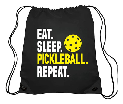 Haizct Eat Sleep - Mochilas Con Cordn Para Pickleball, Diver