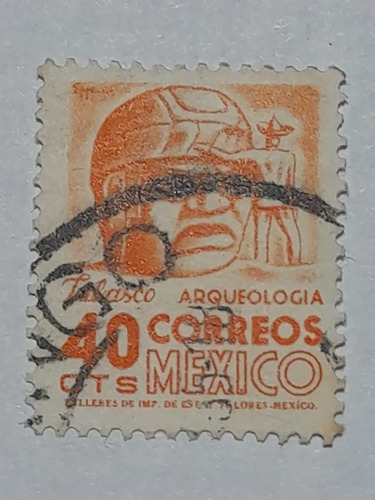 Estampilla        Tabasco Arqueología    505    E2