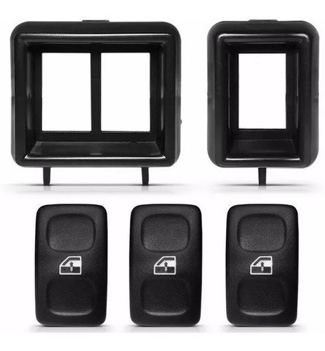Kit Vidro Elétrico Voyage G1 2p Alarme Positron Exact Travas
