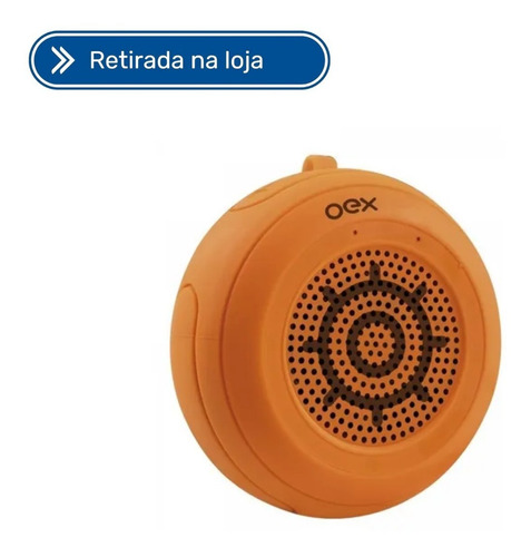 Caixa De Som Bluetootha Prova D'agua 10w Oex Sk414 Micro Sd