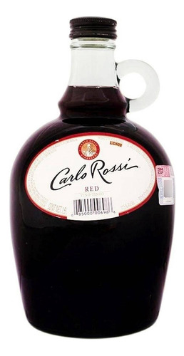 Pack De 4 Vino Tinto Carlo Rossi Red 1.5 L