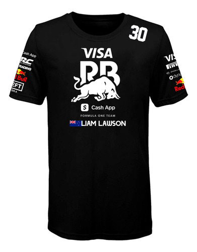 Remera Algodon Formula 1 Nene Niños (038) Lawson (b)