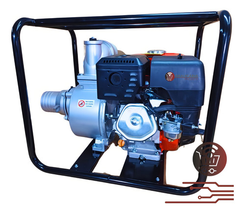 Motobomba Gasolina Alta Vazão Gw400a 9hp 4t Kawashima