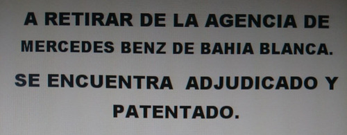 Imagen 4 de 4 de Mercedes Benz - Acelo 815 -modelo 2021 (0 Km.) A Retirar
