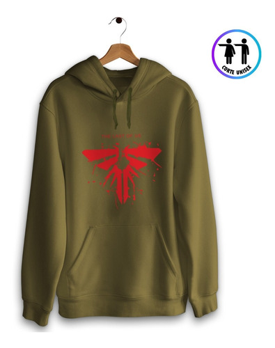 Polerón Canguro Hoodie The Last Of Us Gamer Se57