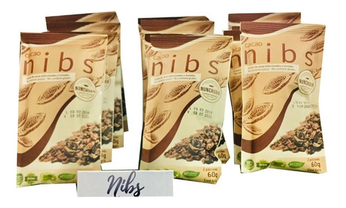 Imagen 1 de 5 de Nibs De Cacao Sin Azúcar, Pack, Organico - g a $115