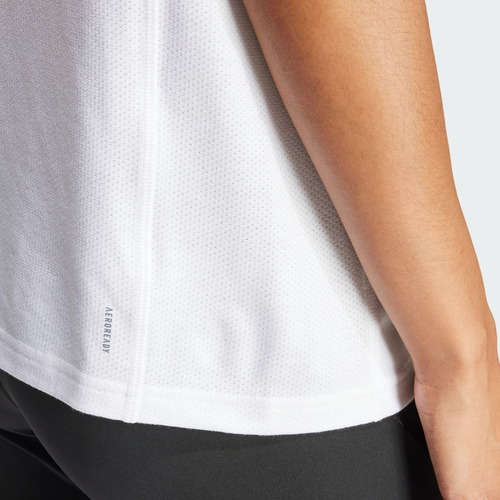 Remera Adidas Entrenamiento Essentials Mujer Blanco It0545
