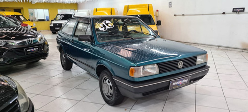 Imagem 3 de 8 de Volkwagen Gol 1000 1996 Verde Muito Novo