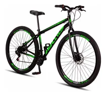 Comprar Bicicleta Aro 29 Aço Carbono Ksvj Freios Disco Suspensão 21v