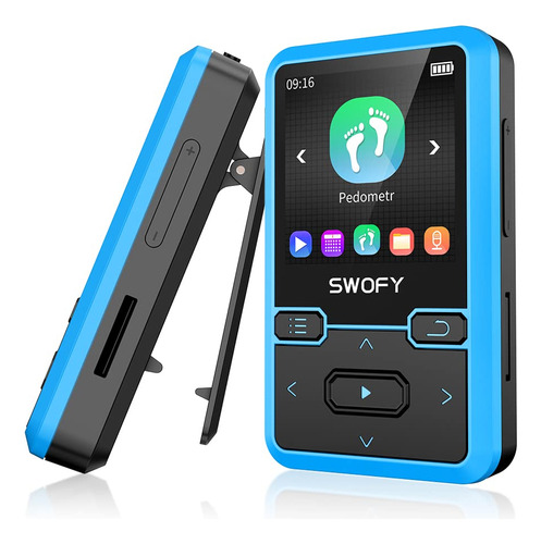 Reproductor Mp3 Con Clip Con Bluetooth 5.0 Portatil, Reprodu