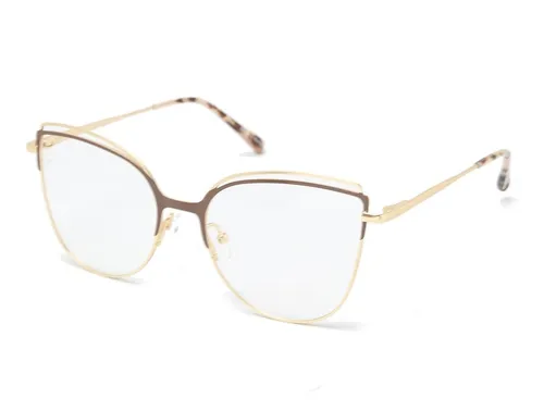 Lentes Anteojos Armazones Metal Mujer Pin Up Gatito 09